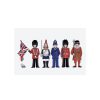 Tea Time British Isles Tea Towels | Alison Gardiner London Figures Tea Towel