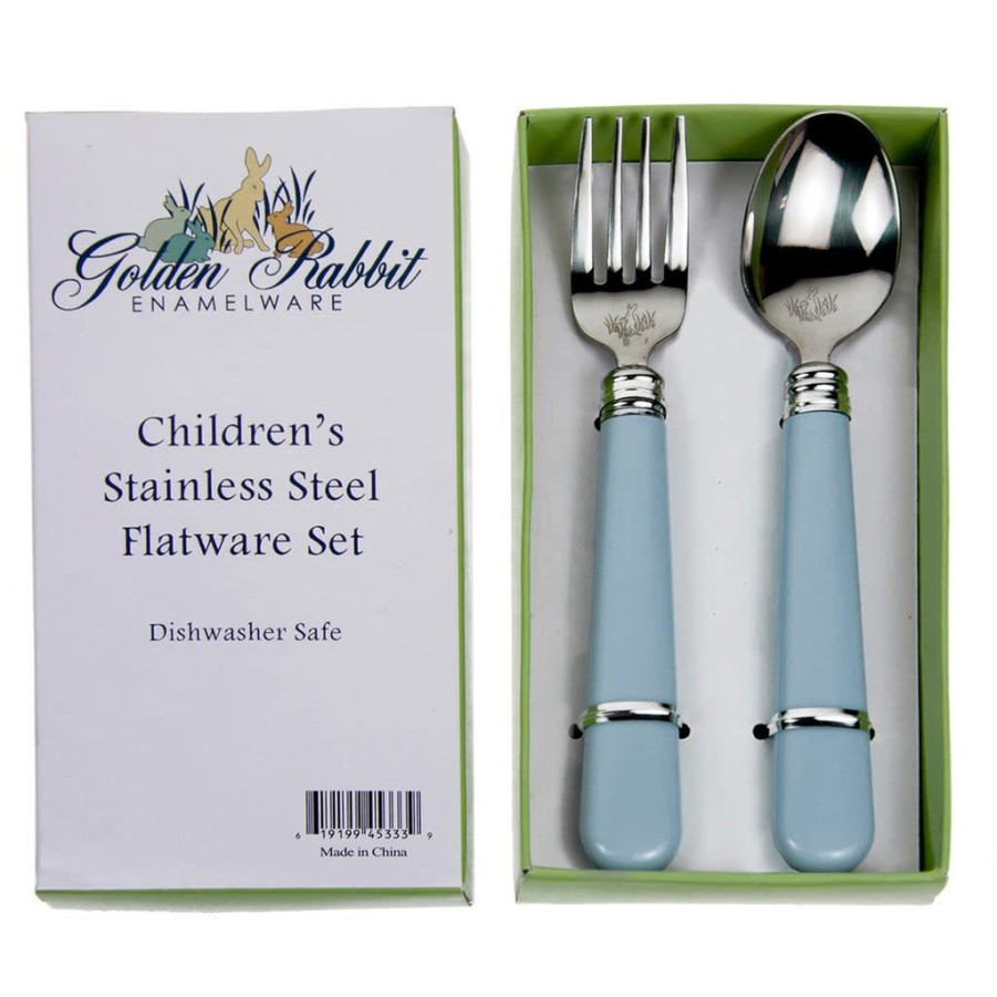 Children British Isles | Blue Baby Flatware Set