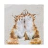 Tabletop Wrendale | Wrendale Contentment Foxes Luncheon Napkins