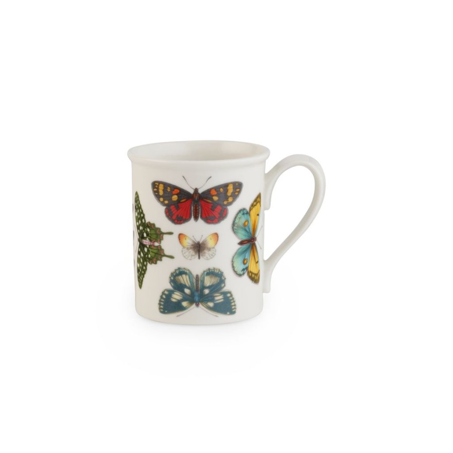 Tabletop Portmeirion Portmeirion | Portmeirion Botanic Garden Harmony Accents White Mug 14 Oz