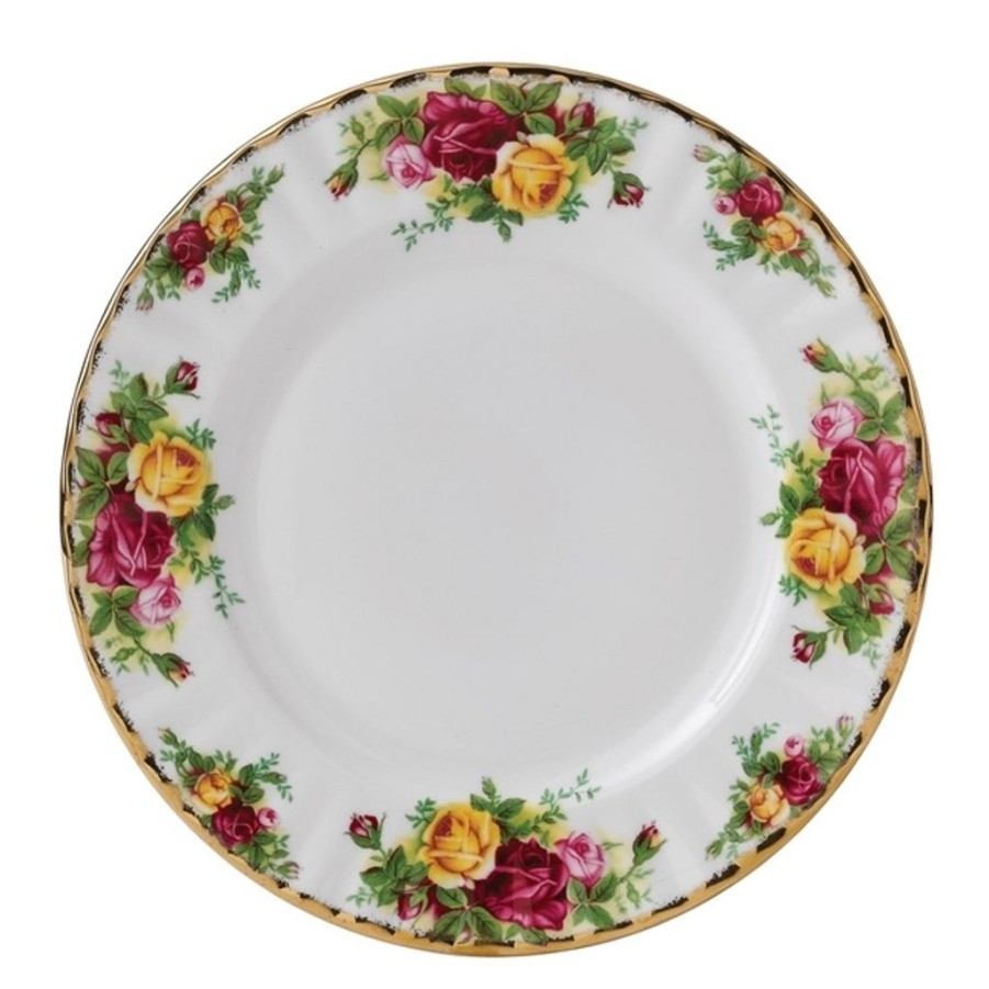 Tea Time Royal Albert Tea Plates | Royal Albert Old Country Roses Salad Plate 8" / 21 Cm