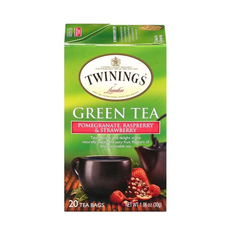 Tea Time Twinings Twinings | Twinings Green Tea With Pomegranate, Raspberry & Strawberry 20S