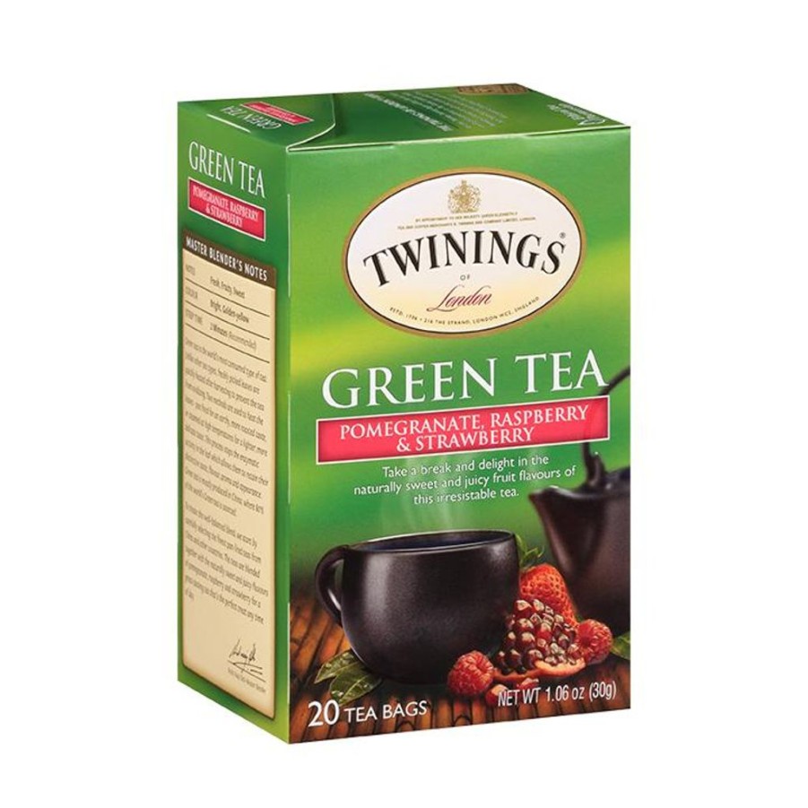 Tea Time Twinings Twinings | Twinings Green Tea With Pomegranate, Raspberry & Strawberry 20S