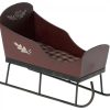 Children Maileg | Maileg Sleigh, Mini - Red