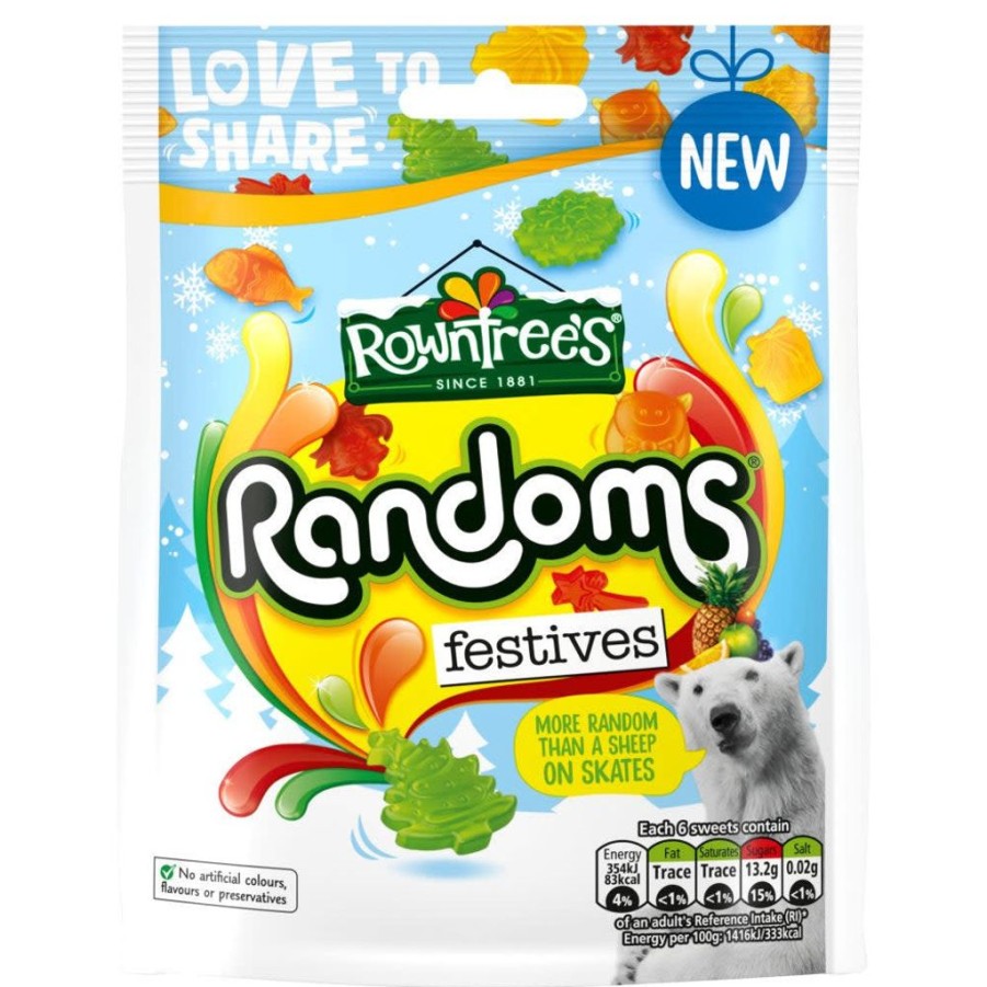 Food British Isles | Rowntree'S Randoms Festives Pouch