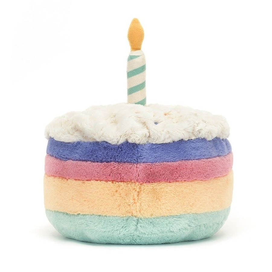 Children Jellycat | Jellycat Amuseable Rainbow Birthday Cake