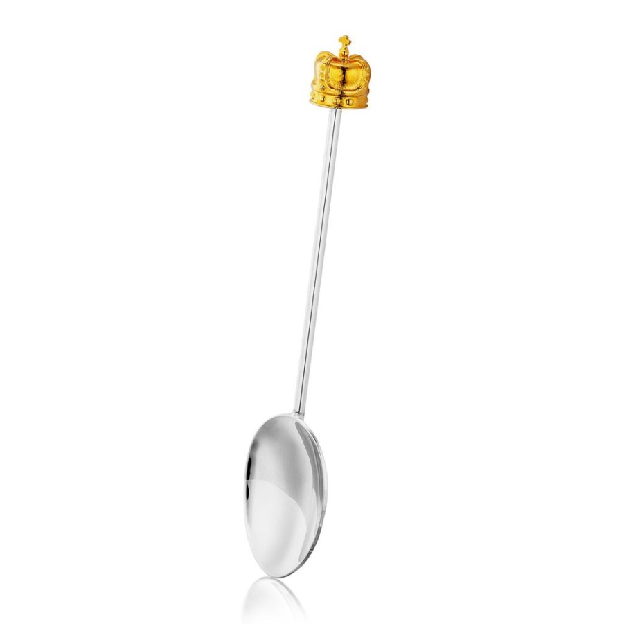 Tea Time Nick Munro Strainers, Infusers & Spoons | Nick Munro Queen'S Teaspoon