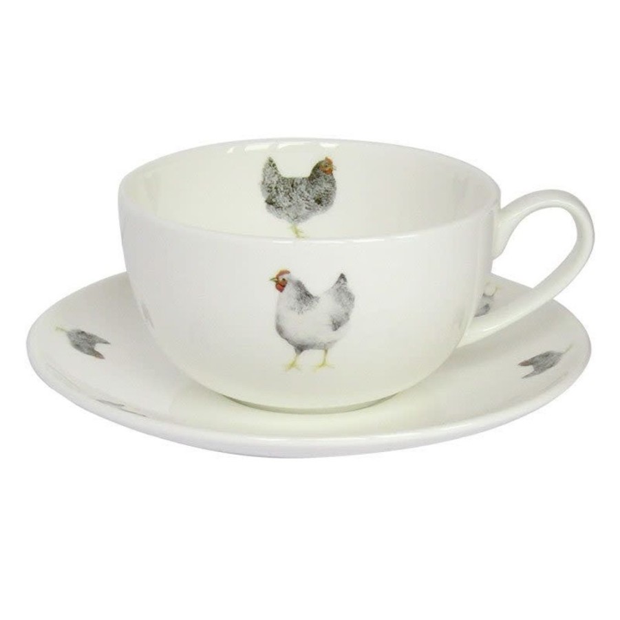 Tabletop Mosney Mill Mosney Mill | Mosney Mill Chicken Teacup & Saucer