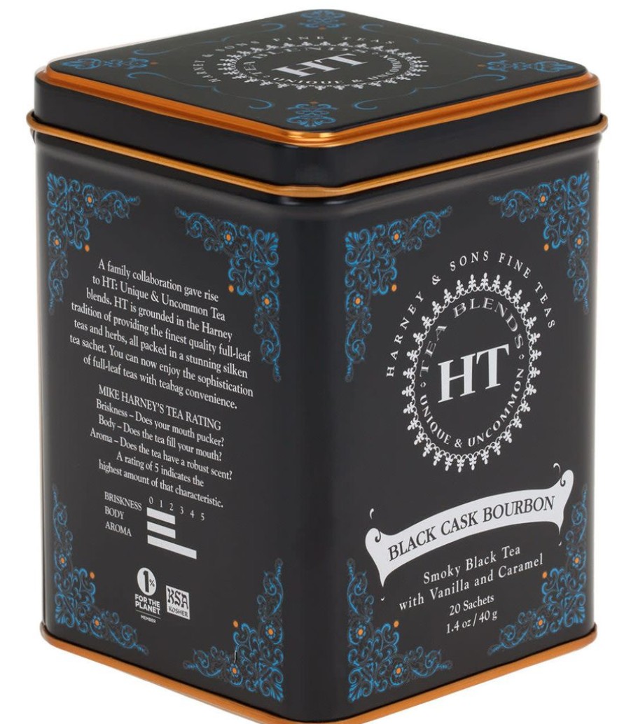 Tea Time Harney & Sons Harney & Sons | Harney & Sons Black Cask Bourbon 20S Ht Tin