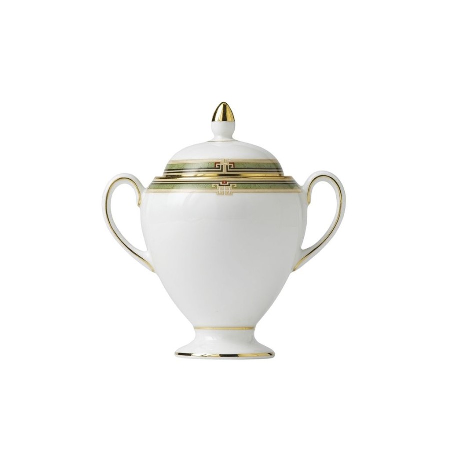 Tea Time Wedgwood Creamers & Sugar Bowls | Wedgwood Oberon Covered Sugar