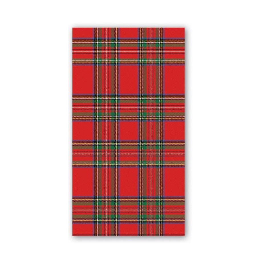 Tabletop Michel Design Works Holiday | Michel Design Works Tartan Hostess Napkins