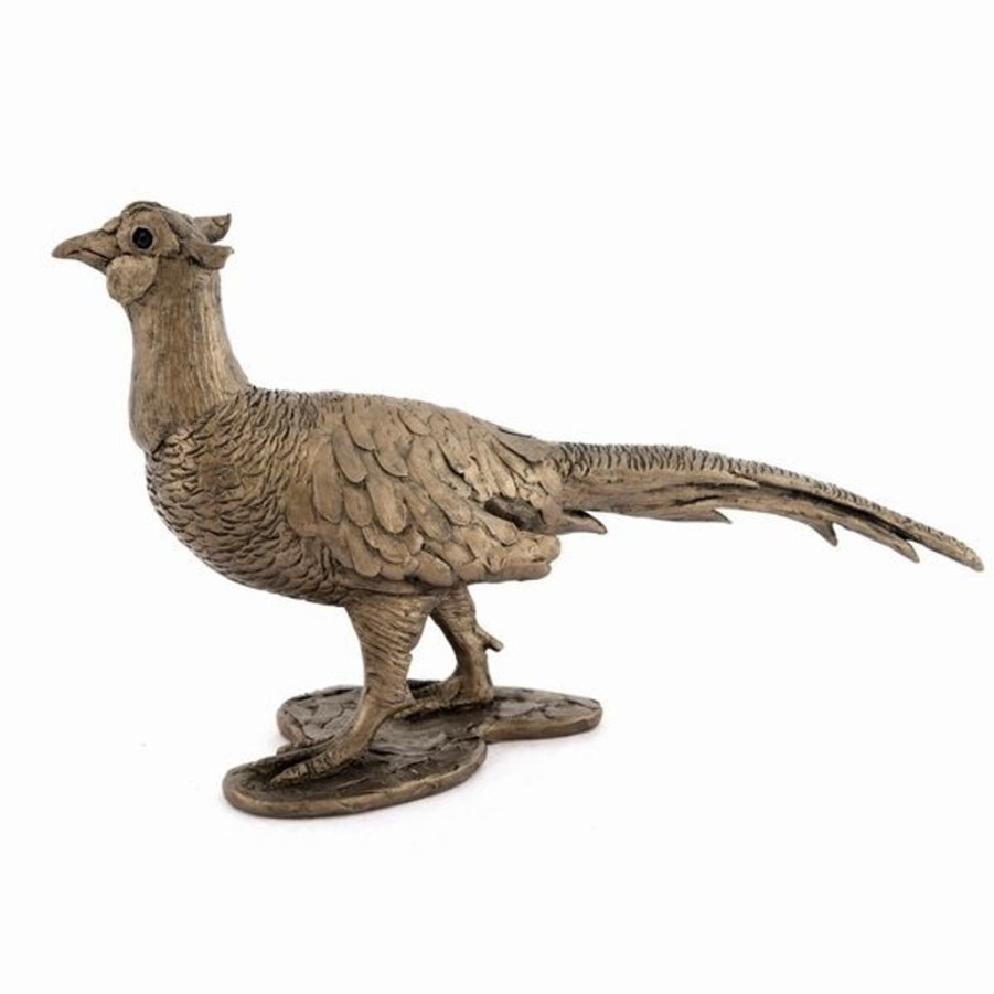 Decor Frith Sculpture Home Accents | Frith Pheasant Bronze Sculpture Tm023