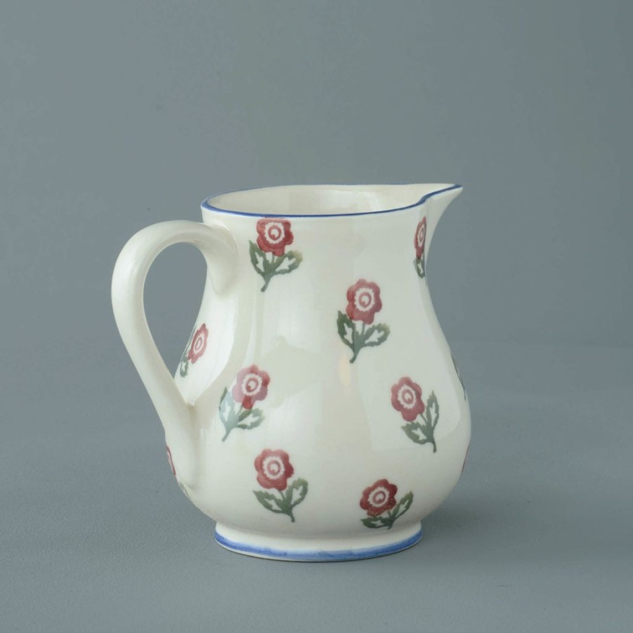 Tabletop Brixton Pottery Brixton Pottery | Brixton Pottery Rose Jug Small