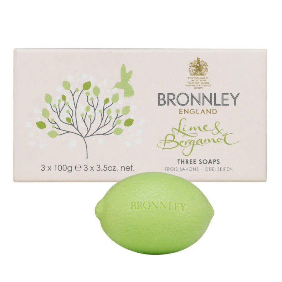 Bath & Body Bronnley Bar Soaps | Bronnley Lime & Bergamot Soap