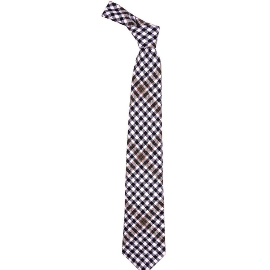 Wear Lochcarron of Scotland | Lochcarron Burns Check Tartan Narrow Tie