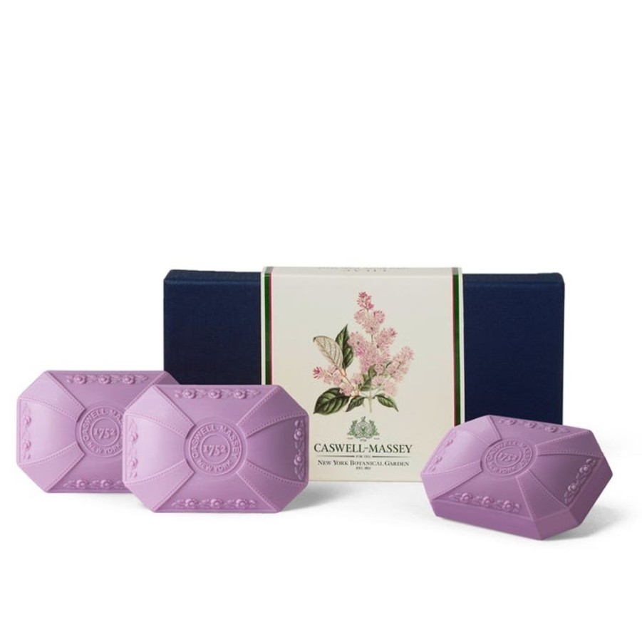 Bath & Body Caswell-Massey Bar Soaps | Caswell-Massey Lilac Soap 3 Pack