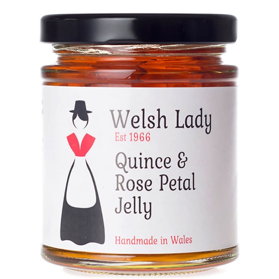 Food British Isles | Welsh Lady Quince & Rose Petal Jelly