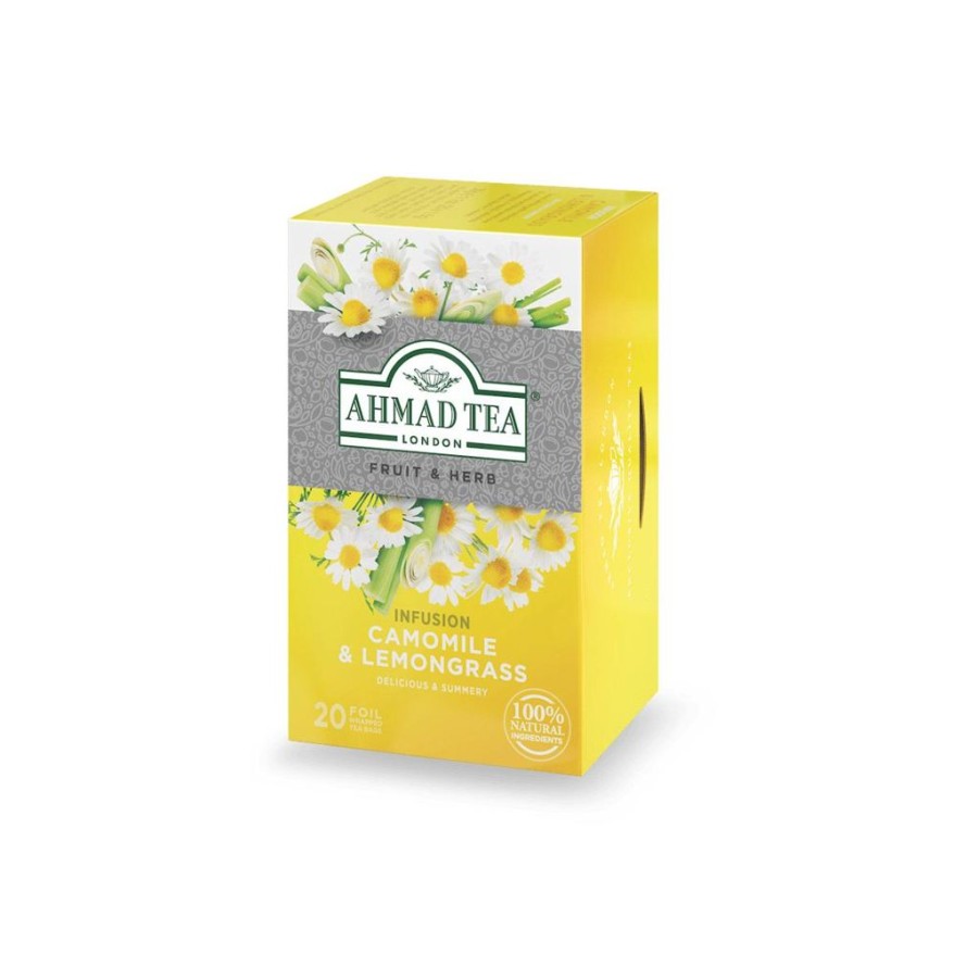 Tea Time Ahmad Tea Ahmad Tea | Ahmad Tea Camomile & Lemongrass Tea, 20-Count