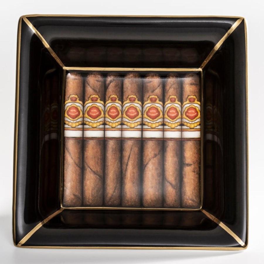 Decor Halcyon Days | Halcyon Days Cigars Square Tray