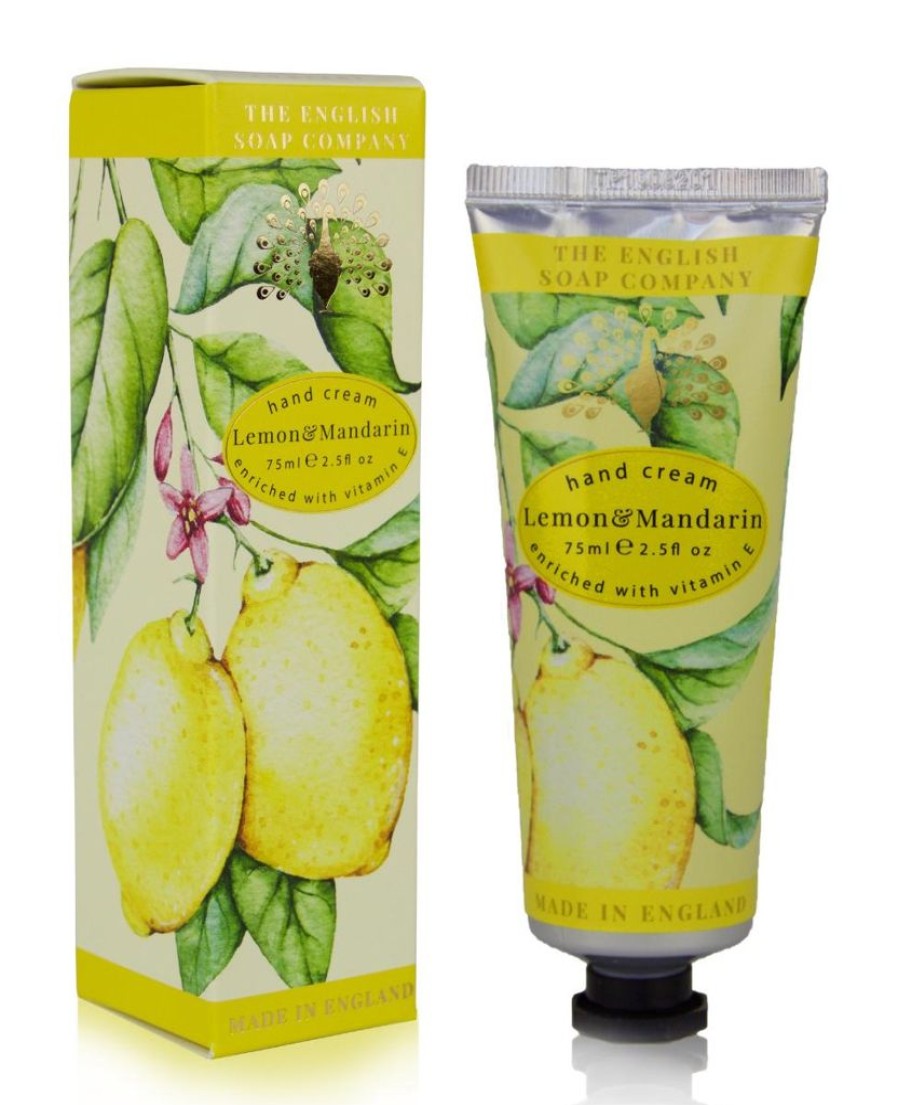 Bath & Body The English Soap Company | The English Soap Company Lemon & Mandarin Hand Cream 75Ml