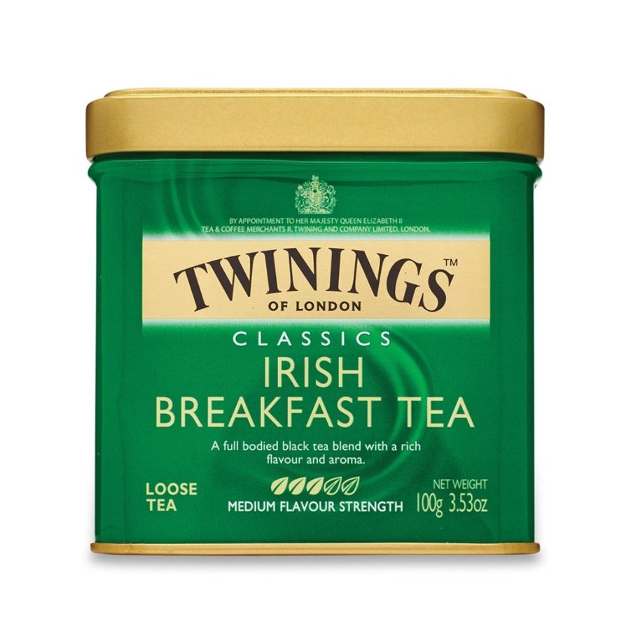 Tea Time Twinings Twinings | Twinings Irish Breakfast Loose 100G Tin