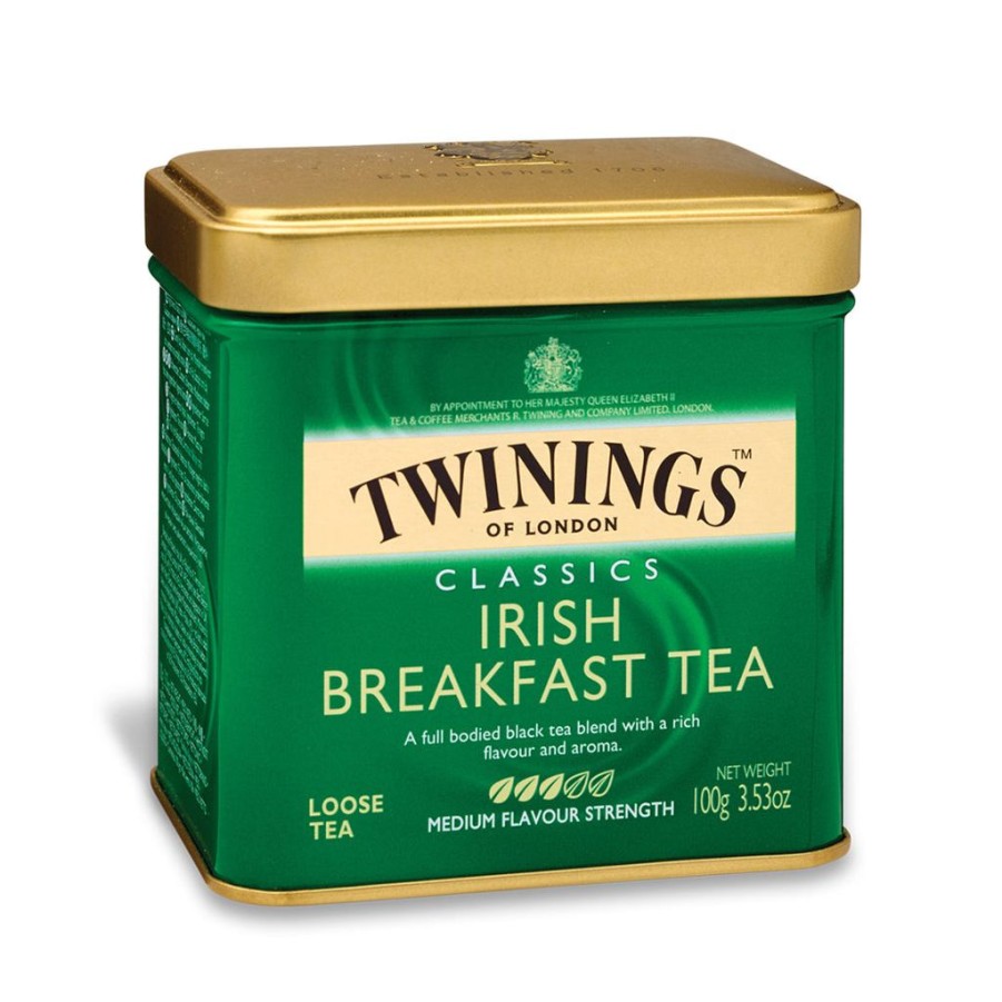 Tea Time Twinings Twinings | Twinings Irish Breakfast Loose 100G Tin