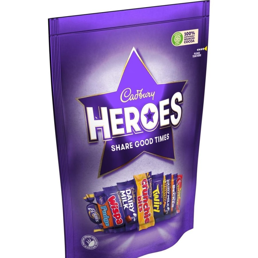 Food British Isles | Cadbury Heroes Pouch 357G