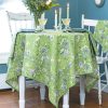 Tabletop April Cornell | April Cornell Jade Music Square Tablecloth 54" X 54"