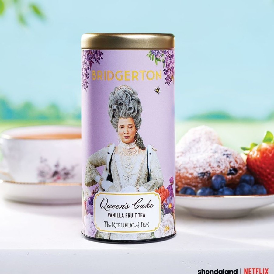 Tea Time Republic of Tea Republic Of Tea | Bridgerton Queen'S Cake Vanilla Fruit Cake