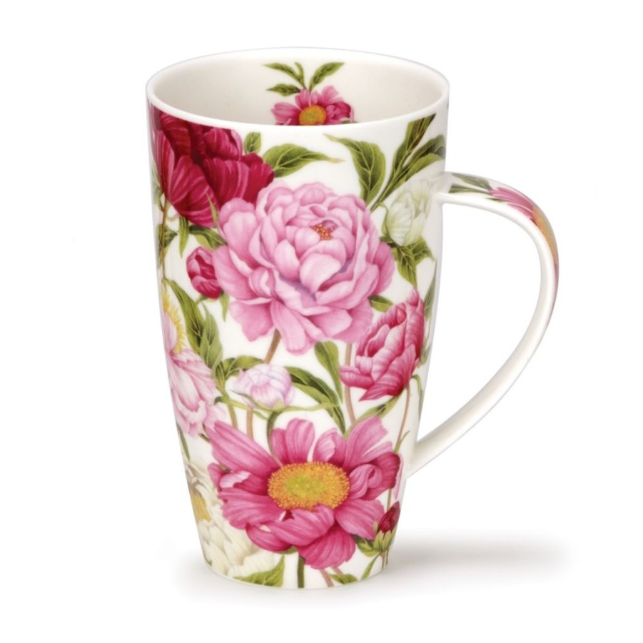 Tabletop Dunoon Shape: Henley | Dunoon Henley Peonies Mug