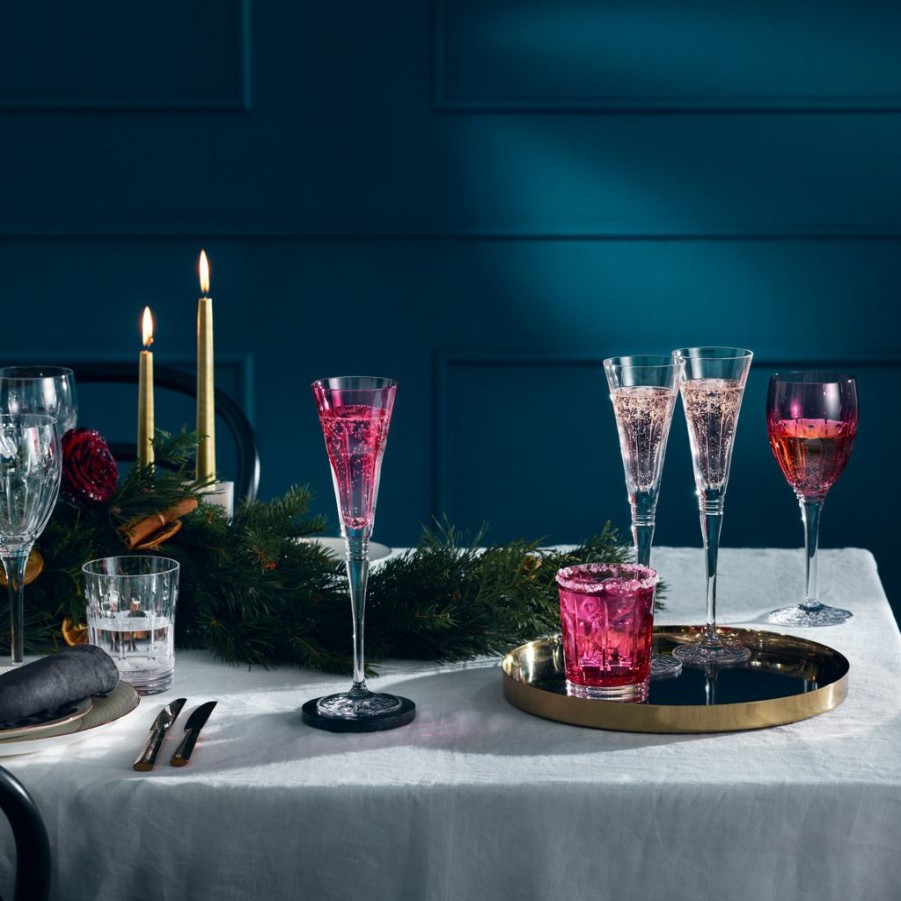 Tabletop Waterford | Waterford Winter Wonders Flute Colour Rose