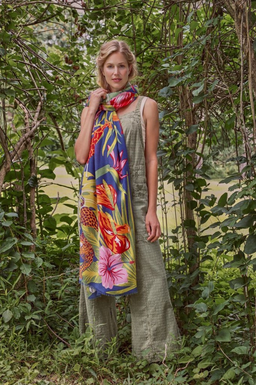 Wear Powder UK | Deco Jungle Printed Scarf