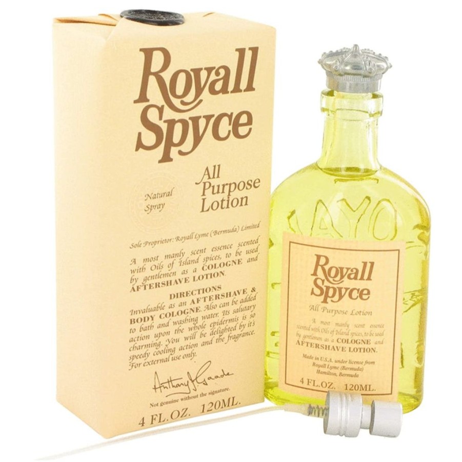 Bath & Body British Isles Men'S Fragrance | Royall Lyme Of Bermuda Spyce All Purpose Lotion 4 Oz